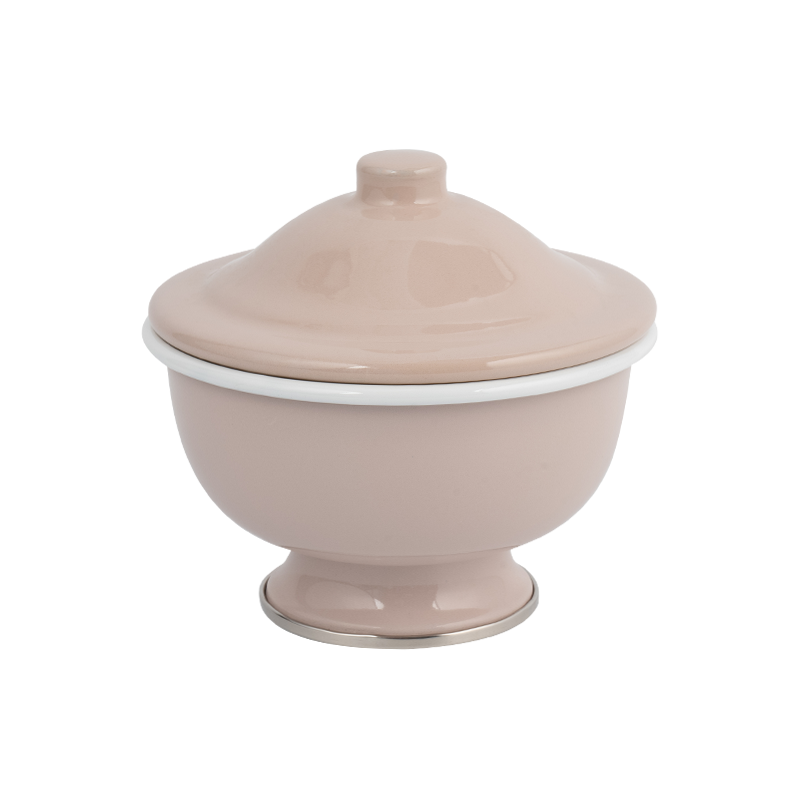 Bol à couvercle à tige