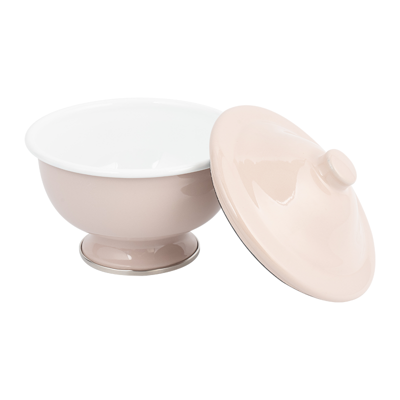 Bol à couvercle à tige