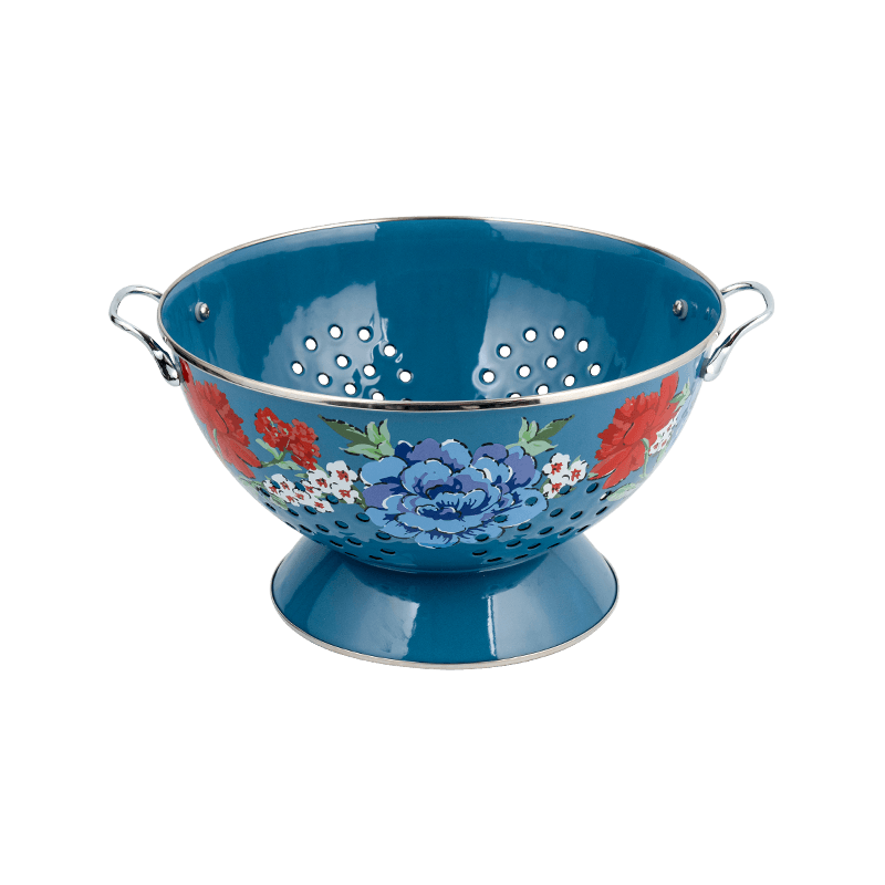 Panier de fruits en émail vintage Panier de fruits en émail vintage