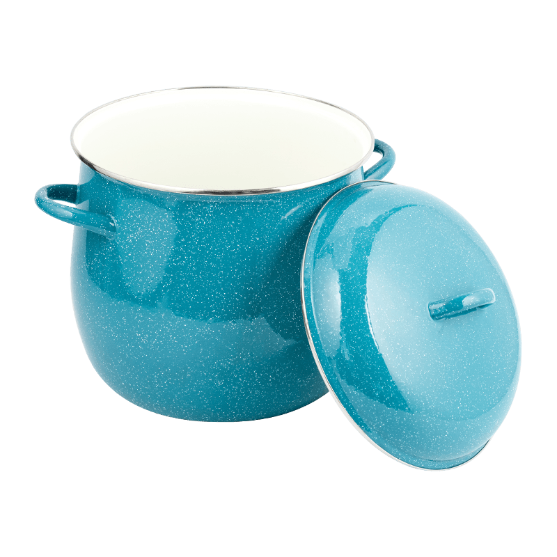 26 cm Stockpot accru en émail