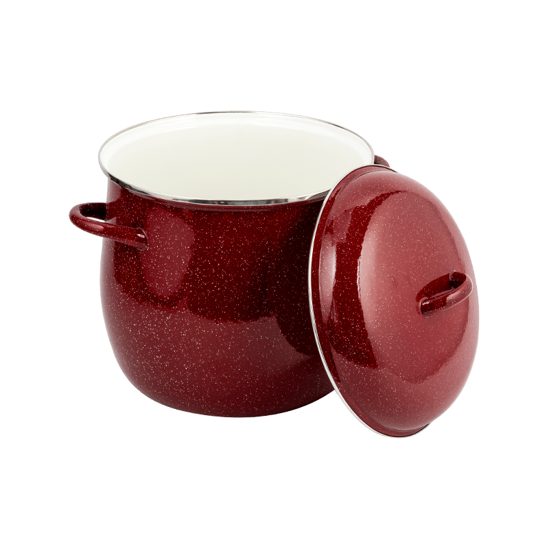 26 cm Stockpot accru en émail