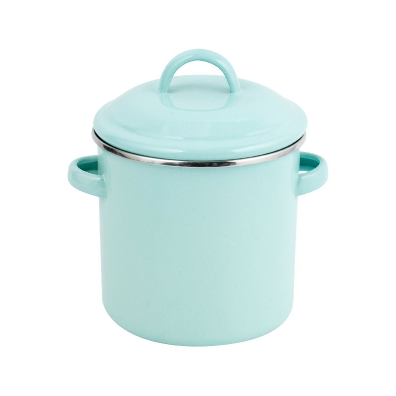 Mini-pot d'huile en émail