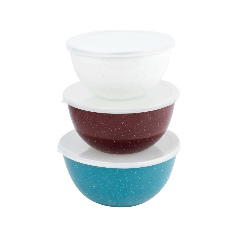 Bol à mélanger de la jante ronde