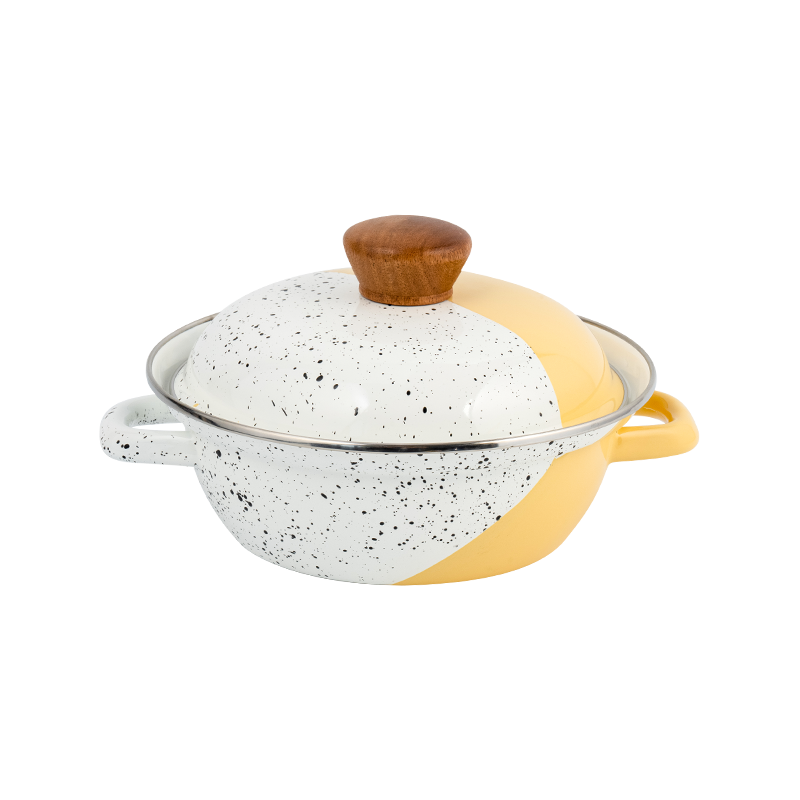 Pot de table en émail