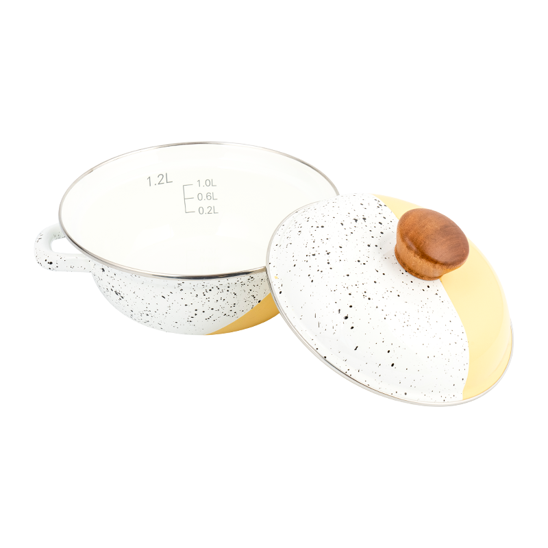 Pot de table en émail