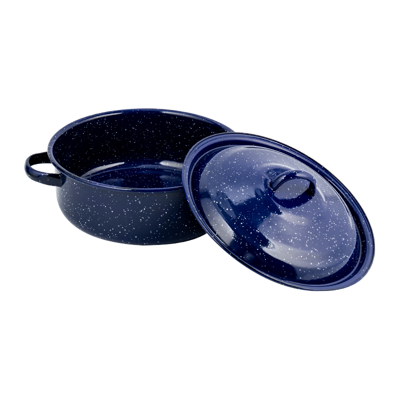 768d émail émaillé Rim droite Stockpot