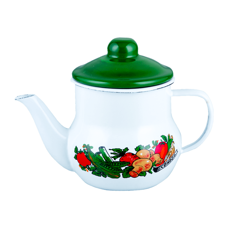 TK501 Mini Teapot en émail avec infuseur
