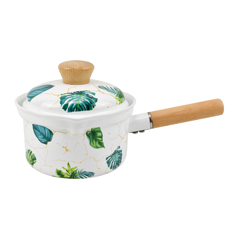 Pot à une seule manche résistante à un déversement à rebord